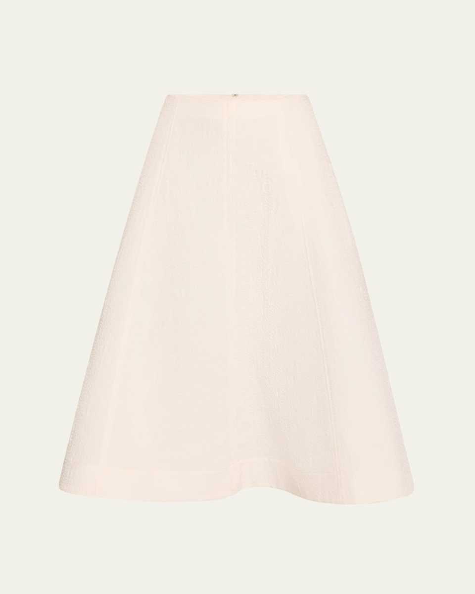 Fellini Textured A-Line Skirt